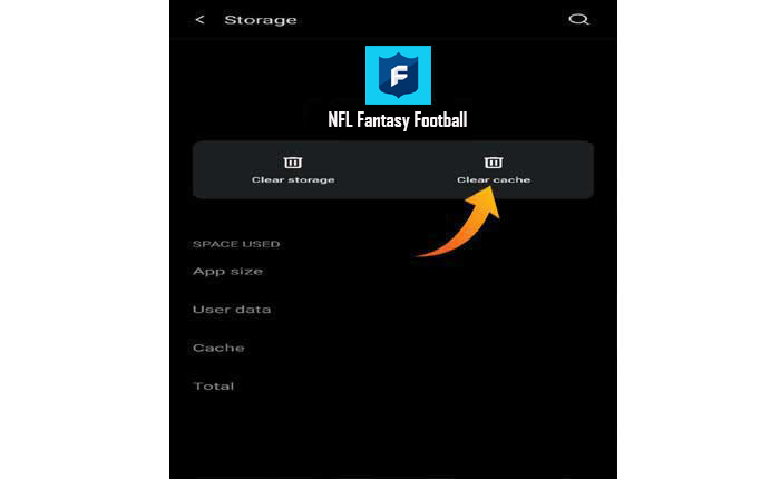 La aplicación NFL Fantasy no muestra los puntos