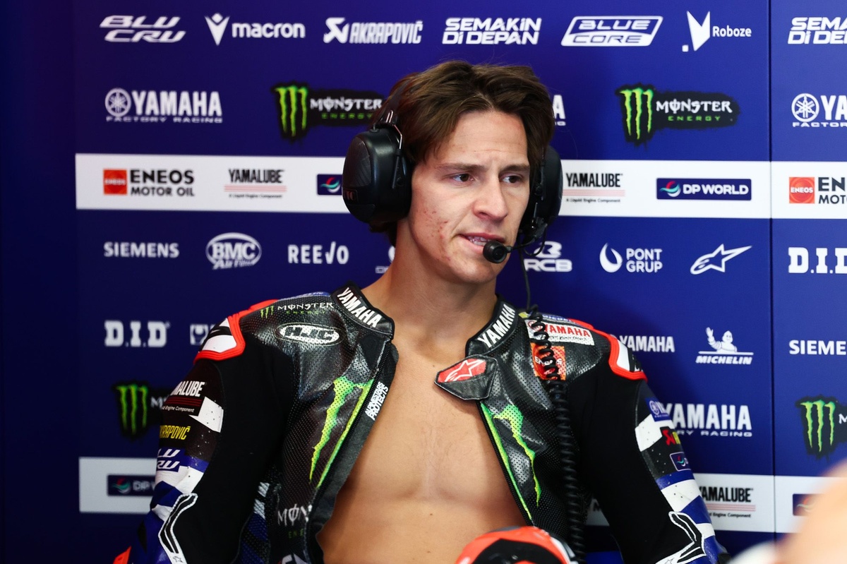Quartararo exprime sa lassitude sur le niveau de Yamaha : "Je suis fatigué"