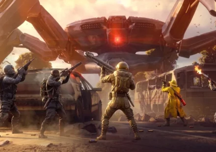 Raiders fighting against Queen in Arc Raiders