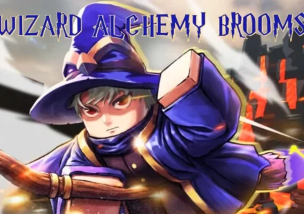 Wizard Alchemy brooms using
