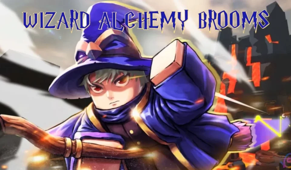 Wizard Alchemy brooms using