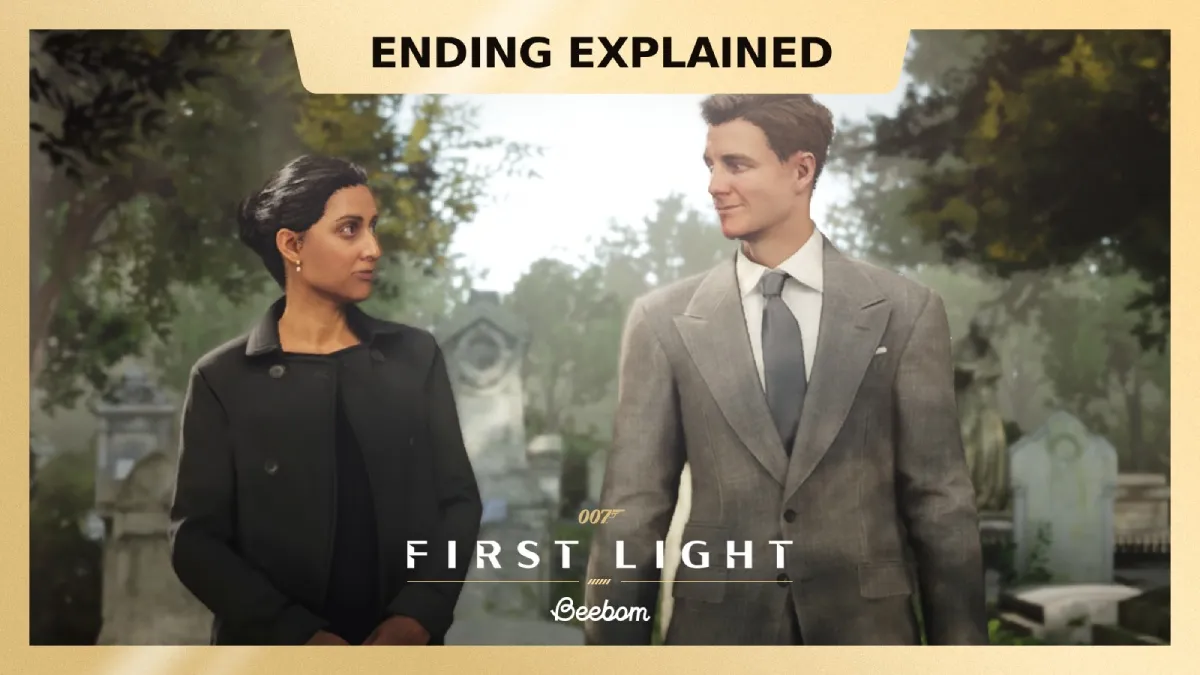 007 first light ending explained