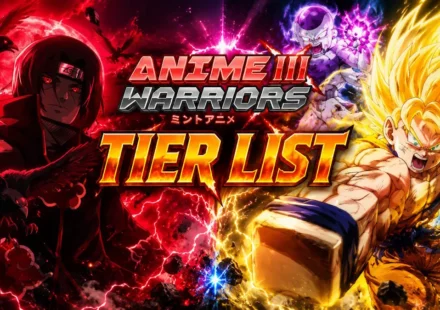 Anime Warriors 3 tier list