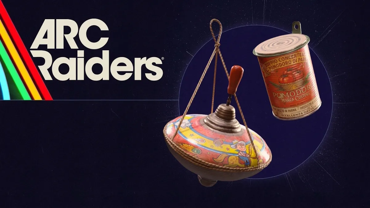 Spinning Top and Canned Tomatoes Backpack Charms Arc Raiders Twitch Drops