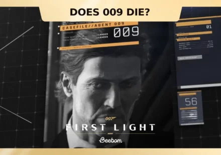 Does 009 die in 007 First Light