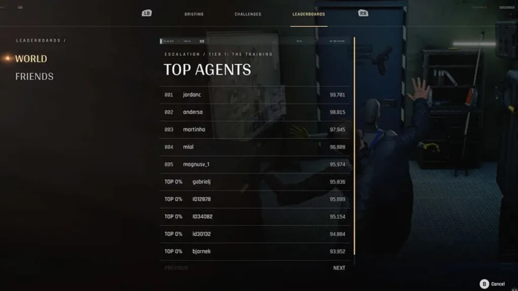 007 First Light TacSim Leaderboard