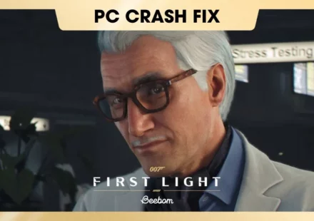 007 First Light PC Crash Fix