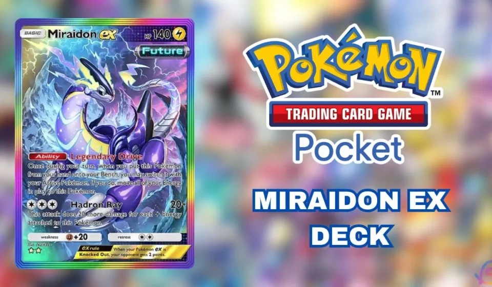 Pokemon TCG Pocket Miraidon EX deck guide