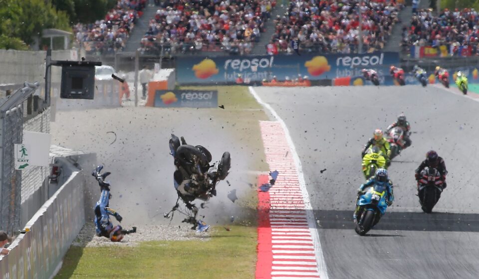 Marc Márquez "glacé" par la chute d'Álex : "Le monde de la moto a été très chanceux"