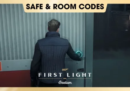 007 First Light Room and Safe Codes