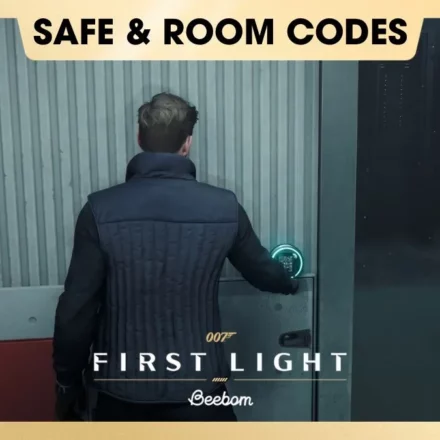 007 First Light Room and Safe Codes
