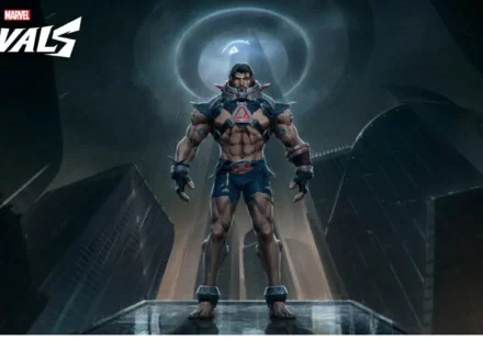 Cyclops character model in Marvel Rivals
