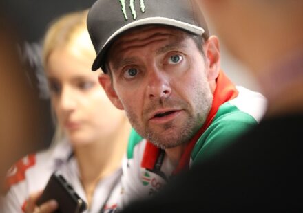 Crutchlow : "J'ai dit oui parce que ma femme m'a dit de le faire !"