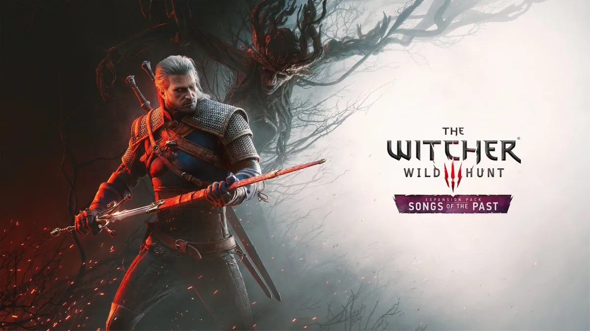 The Witcher 3 Wild Hunt - Songs of the Past DLC poster