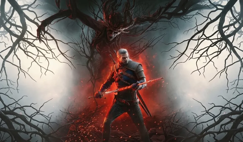 Geralt of Rivia in The Witcher 3 Songs of the Past DLC