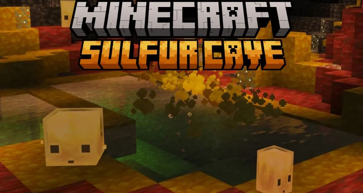 Minecraft Sulfur Caves Guide: Location, Blocks, and Mobs