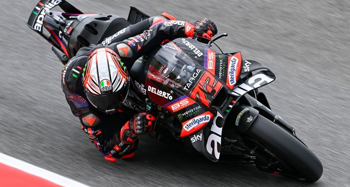 Bezzecchi emmène le tout premier triplé Aprilia en qualifications !