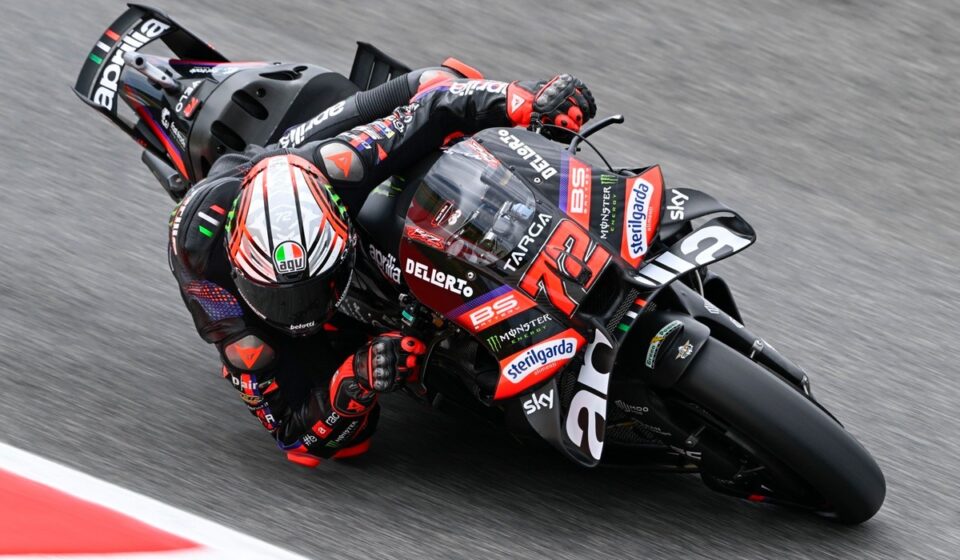 Bezzecchi emmène le tout premier triplé Aprilia en qualifications !