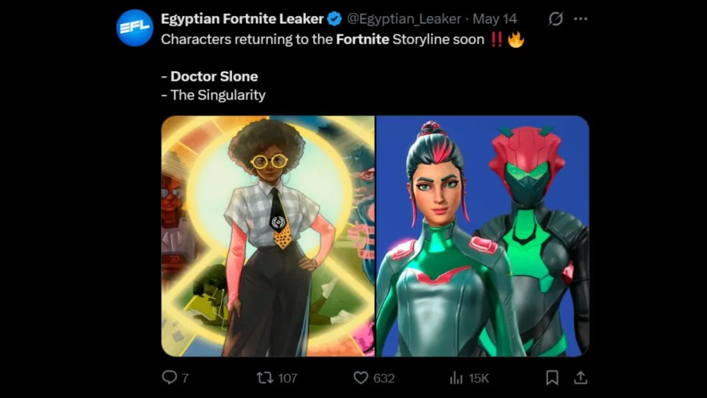Fortnite Doctor Slone and Singularity