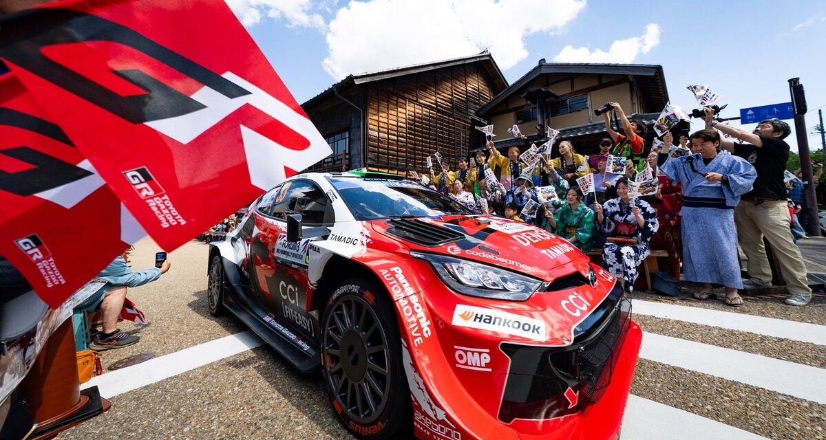 Evans impérial dans un Rallye du Japon écrasé par Toyota
