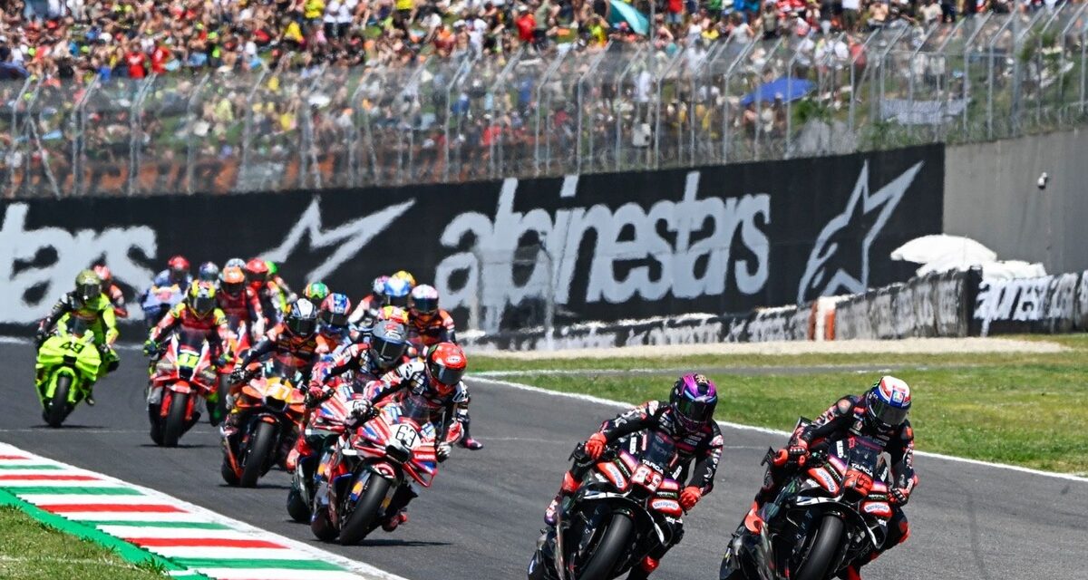Tous les résultats et classements du GP d'Italie MotoGP 2026