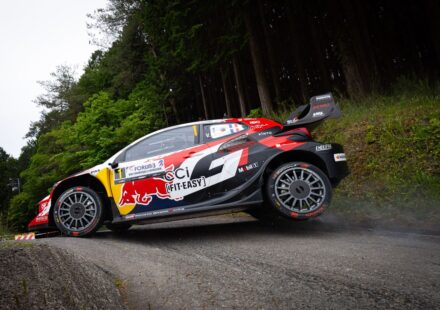 Ogier frustré par les pneus Hankook pour sa dernière en Rally1 sur asphalte