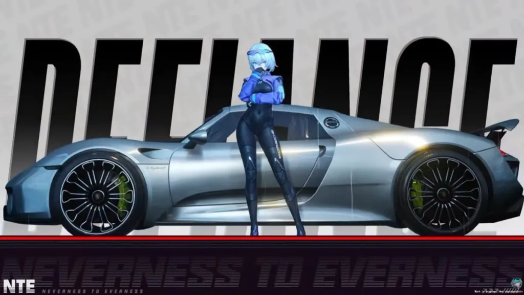 NTE Porsche collab car