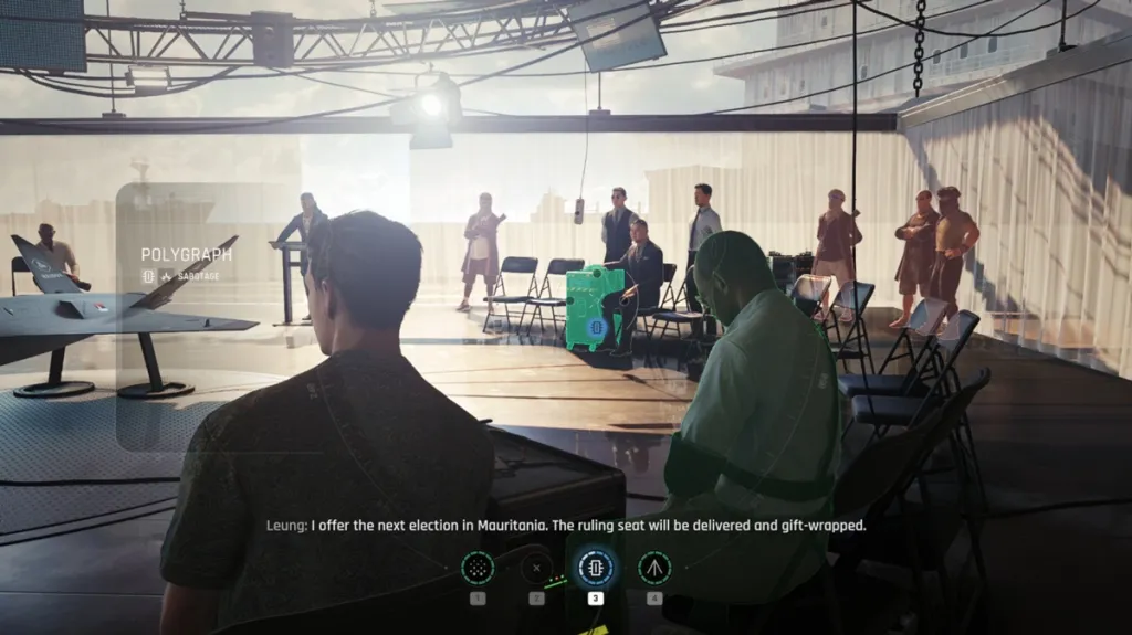 Ganando la subasta en 007 First Light