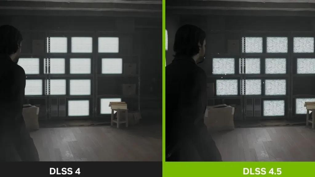 Comparativa de calidad en Alan Wake 2 gracias a DLSS 4.5