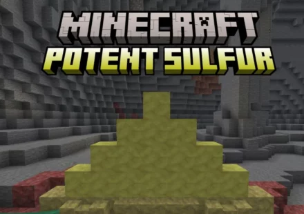 How to Get Potent Sulfur Block in Minecraft