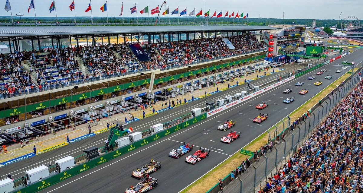 Salida de las 24 Horas de Le Mans