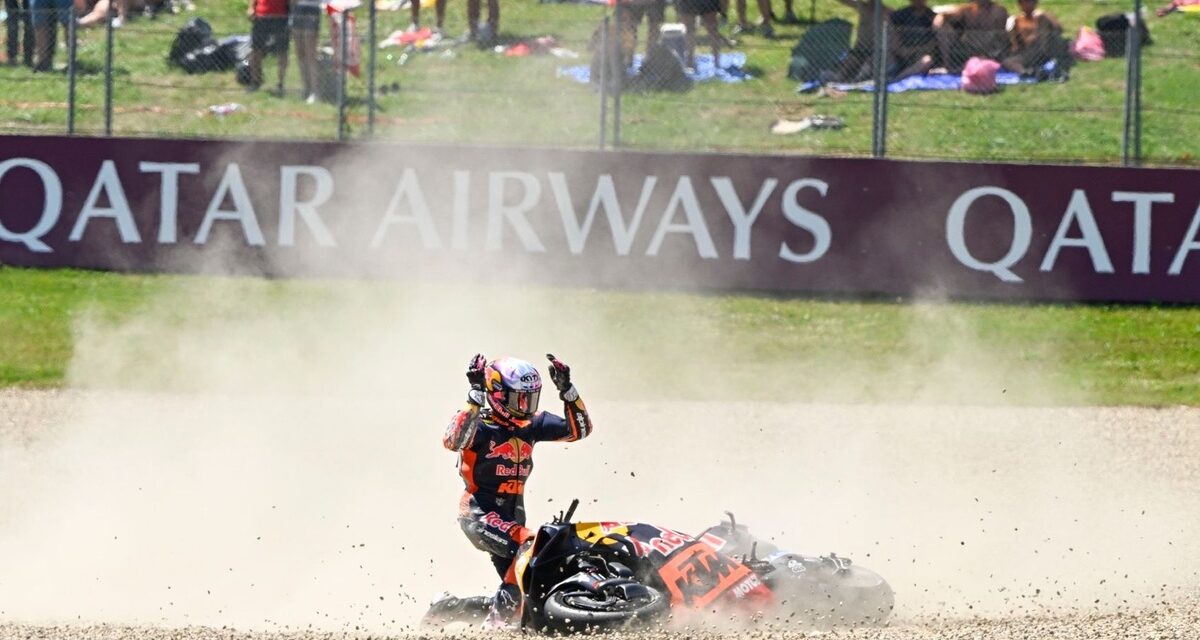 Bastianini agacé par sa double chute au Mugello et l'instabilité de la KTM
