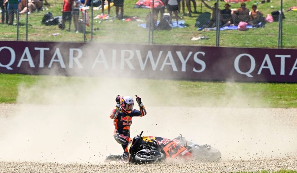 Bastianini agacé par sa double chute au Mugello et l'instabilité de la KTM