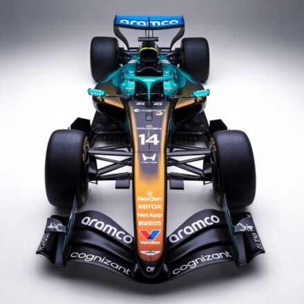 Aston Martin dévoile une livrée spéciale irisée pour le GP de Monaco