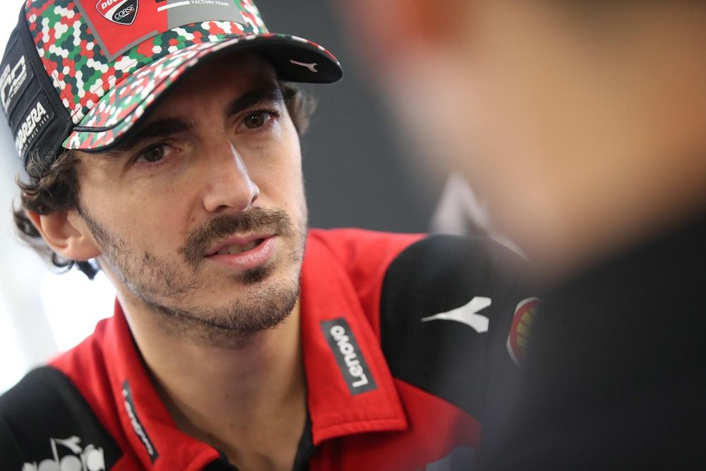 Pecco Bagnaia habla sobre la salida del Balaton Park