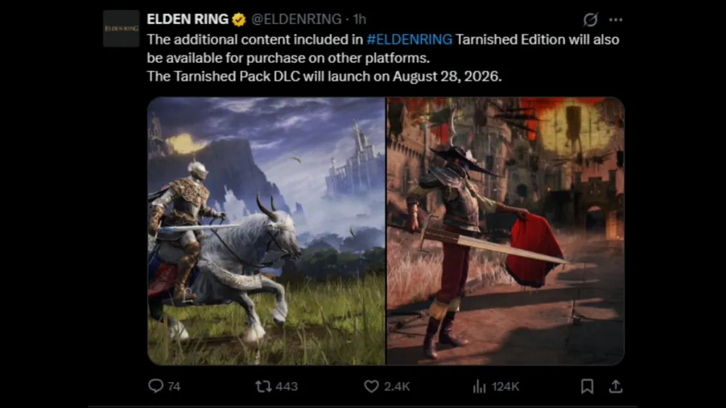 Elden Ring Tarnished Pack DLC