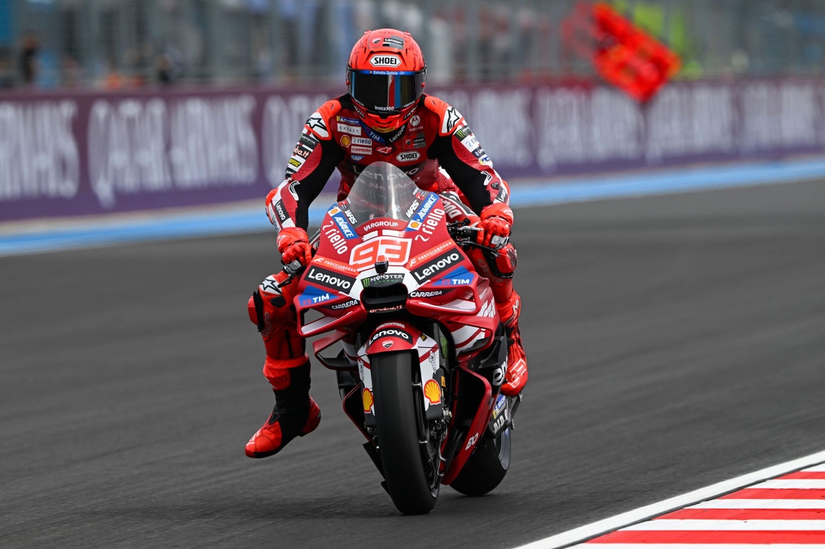 Márquez diminué mais premier leader au Balaton Park !