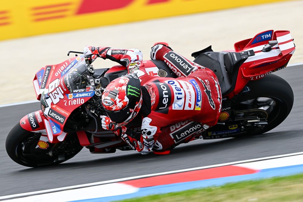 Bagnaia confirma avances en la Ducati
