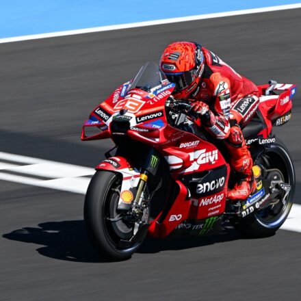 Marc Márquez se balade au Balaton