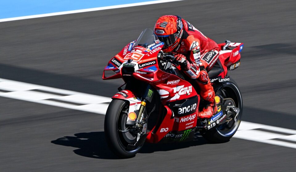Marc Márquez se balade au Balaton
