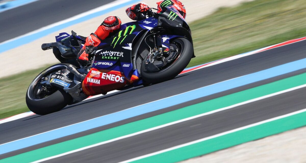 Quartararo en grande difficulté sur la Yamaha : "J'ai beaucoup de mal"