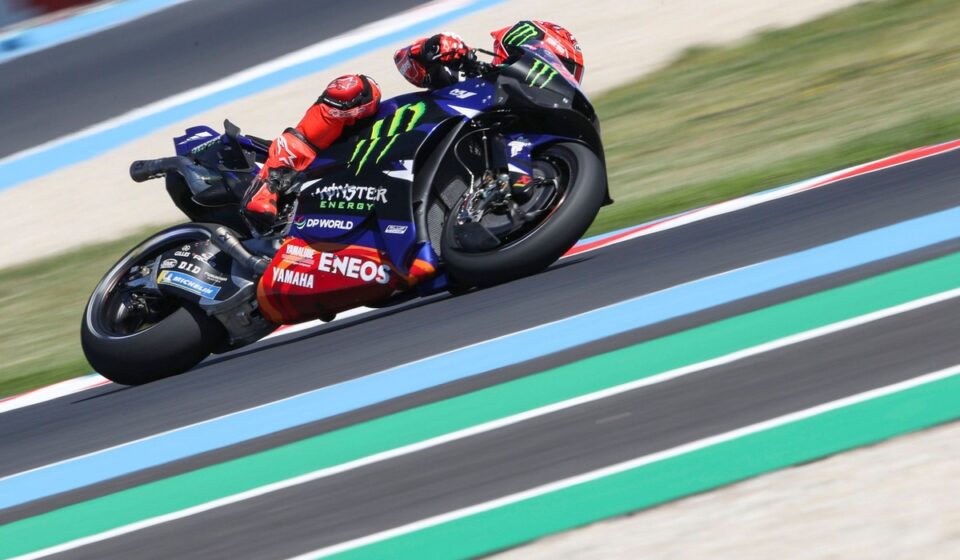 Quartararo en grande difficulté sur la Yamaha : "J'ai beaucoup de mal"
