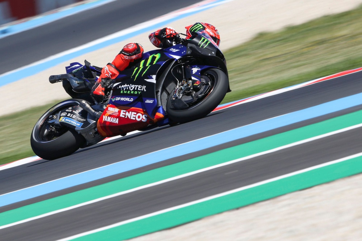 Quartararo en grande difficulté sur la Yamaha : "J'ai beaucoup de mal"