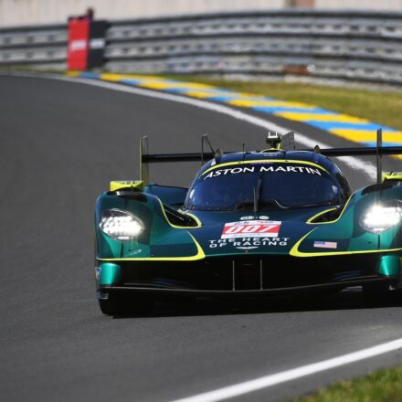 Aston Martin crée la surprise en tête de la Journée Test des 24H du Mans