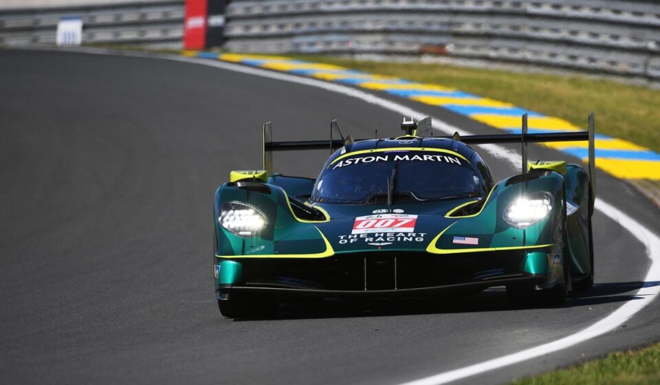 Aston Martin crée la surprise en tête de la Journée Test des 24H du Mans