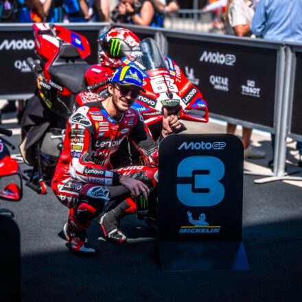 Bagnaia heureux troisième : "Je ne sais pas ce que je fais là !"