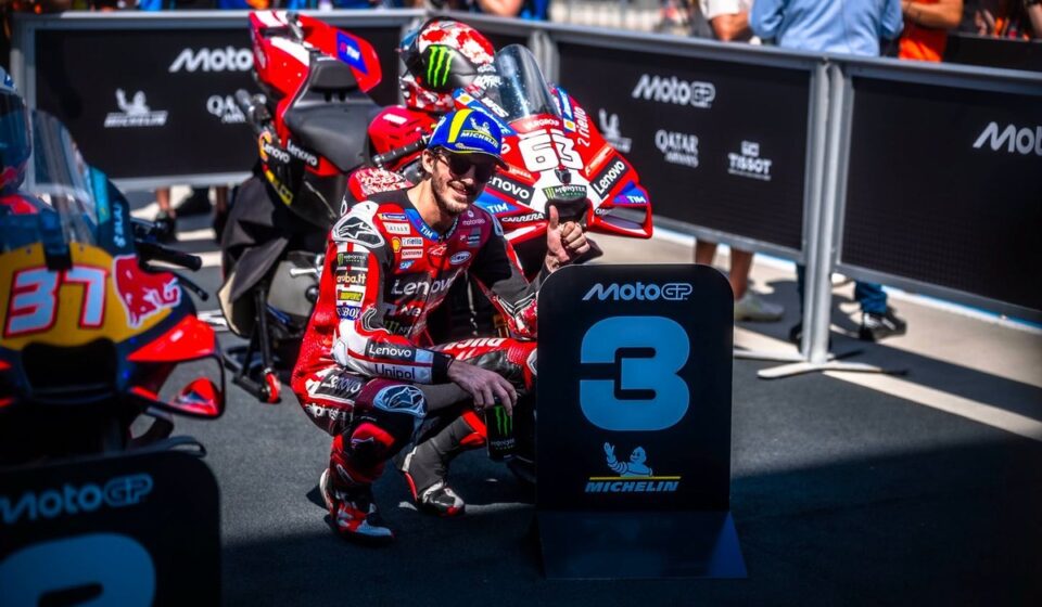 Bagnaia heureux troisième : "Je ne sais pas ce que je fais là !"