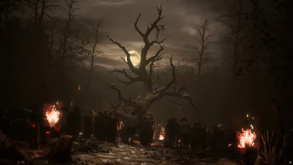 Witchcraft scene from 1666 Amsterdam