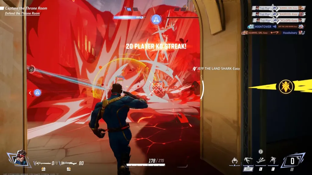 Ruby Rage de Cyclops en Marvel Rivals