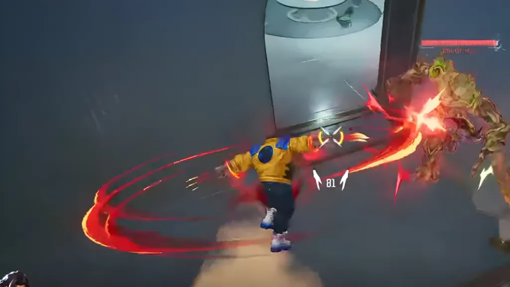 Wolverine y Cyclops en acción